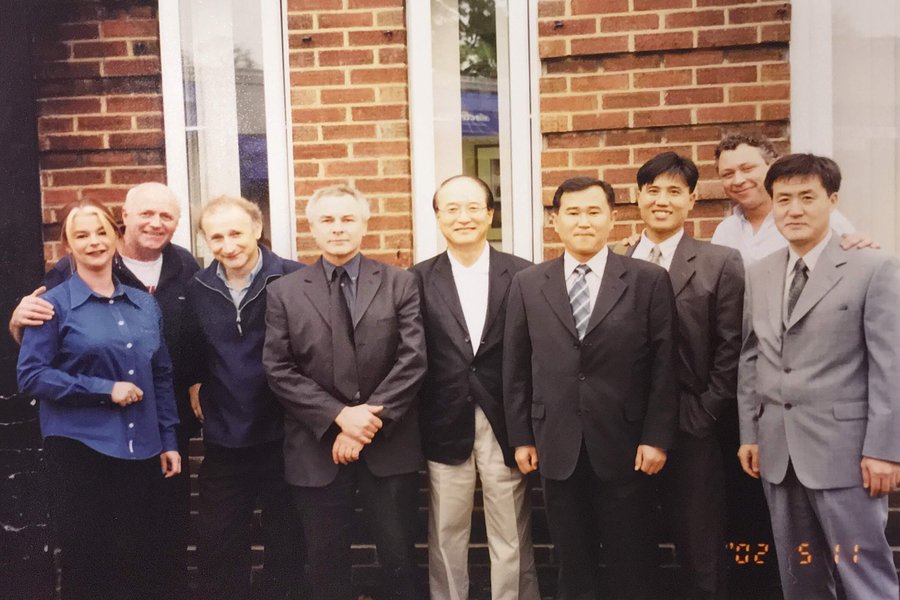 2002년 런던 출장 당시 Tiger